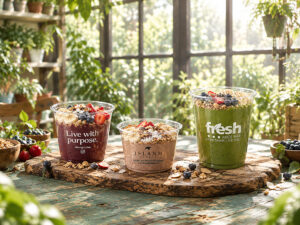 PET Plastic Deli Containers and Lids