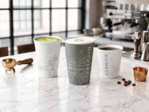 PLA Paper Hot Cups and Lids